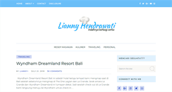 Desktop Screenshot of liannyhendrawati.com